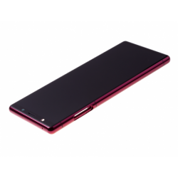 Bloc écran avec châssis Sony J8210 Xperia 5, J9210 Xperia 5 Dual SIM - Rouge photo 2