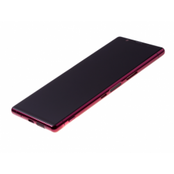 Bloc écran avec châssis Sony J8210 Xperia 5, J9210 Xperia 5 Dual SIM - Rouge photo 3