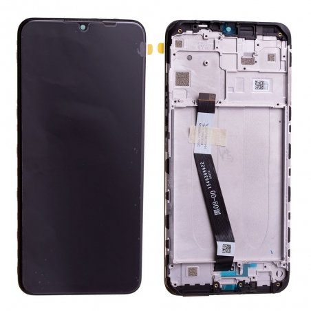 Bloc écran IPS LCD et vitre pré-montés sur châssis pour Xiaomi Redmi 9 photo 2b