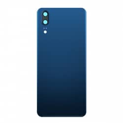 Vitre Arrière Compatible pour Huawei P20 Bleu photo 2