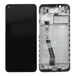 Bloc écran IPS LCD et vitre pré-montés sur châssis pour Xiaomi Redmi Note 9