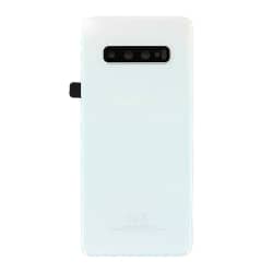 Remplacer la vitre arrière cassée du Samsung S10+ blanc prisme avec BricoPhone_1