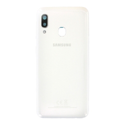 Coque arrière Blanche d'origine pour Samsung Galaxy A20e_photo1