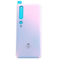Vitre arrière pour Xiaomi Mi 10 Pro Blanc Alpin photo 2