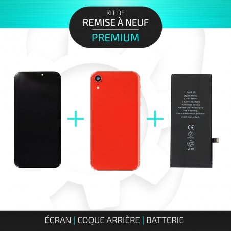 Kit de remise à neuf pour iPhone XR Corail | PREMIUM