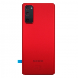 Vitre arrière pour Samsung Galaxy S20 FE Rouge photo 2