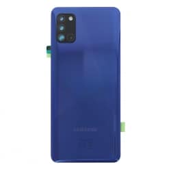 Vitre arrière pour Samsung Galaxy A31 Bleu photo 2