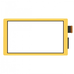 Vitre tactile jaune pour Nintendo Switch Lite photo 2