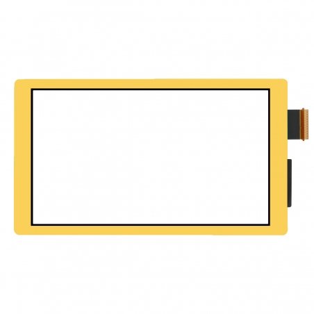 Vitre tactile jaune pour Nintendo Switch Lite photo 2