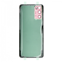 Vitre arrière compatible pour Samsung Galaxy S20 Cloud Pink photo 1