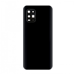Vitre arrière compatible pour Xiaomi Mi 10 lite Noir photo 2