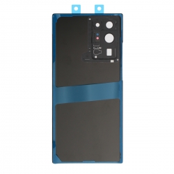 Vitre arrière compatible pour Samsung Galaxy Note 20 Ultra Noir photo 2