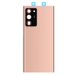 Vitre arrière compatible pour Samsung Galaxy Note 20 Ultra Or photo 1