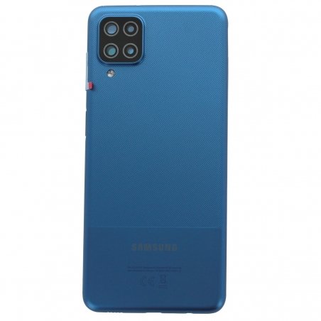 Coque arrière Bleue d'origine pour Samsung Galaxy A12_photo1