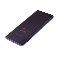 Bloc écran Amoled et vitre pré-montés sur châssis pour Xiaomi Mi Note 10 Lite Violet photo 1