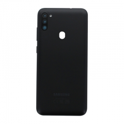 Coque arrière Noire d'origine pour Samsung Galaxy M11_photo1