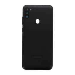 Coque arrière Noire d'origine pour Samsung Galaxy M11_photo1