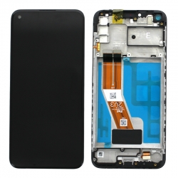 Bloc écran PLS LCD pré-monté sur châssis pour Samsung Galaxy M11_photo1