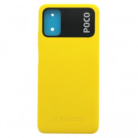 Coque arrière d'origine pour Xiaomi Poco M3 Jaune_photo1