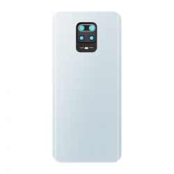 Vitre arrière compatible pour Xiaomi Redmi Note 9 Pro Blanc photo 1