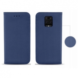Housse smart magnet pour Xiaomi Redmi Note 9 - Bleu marine photo 1