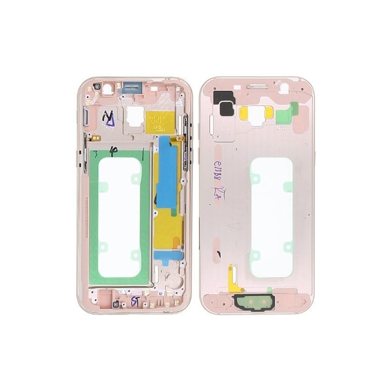 Chassis intermédiaire pour Samsung Galaxy A5 2017 - Rose photo 0