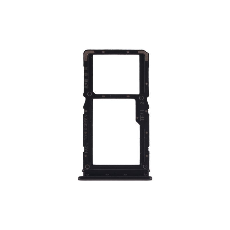 Rack SIM et SD pour Xiaomi Redmi Note 7 - Noir photo 0