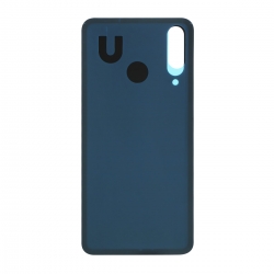 Vitre arrière compatible pour Xiaomi Mi A3 Bleu photo 2