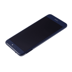 Écran Bleu COMPLET prémonté sur châssis avec batterie pour Huawei P8 Lite 2017 photo 2