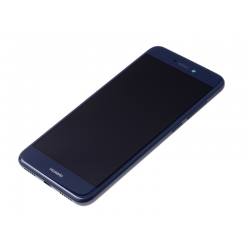 Écran Bleu COMPLET prémonté sur châssis avec batterie pour Huawei P8 Lite 2017 photo 3