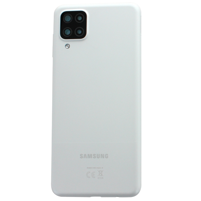 Coque arrière Blanche d'origine pour Samsung Galaxy A12_photo1