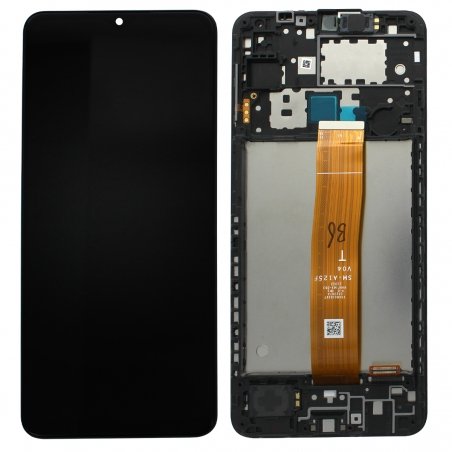 Bloc écran PLS LCD pré-monté sur châssis pour Samsung Galaxy A12_photo2