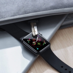 Verre trempé pour Apple Watch série 4 (40 mm) - Noir photo 4