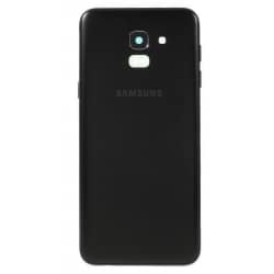 Vitre arrière d'origine pour Samsung Galaxy J6 2018 - Noir photo 0