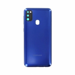 Vitre arrière d'origine pour Samsung Galaxy M21 - Bleu photo 0