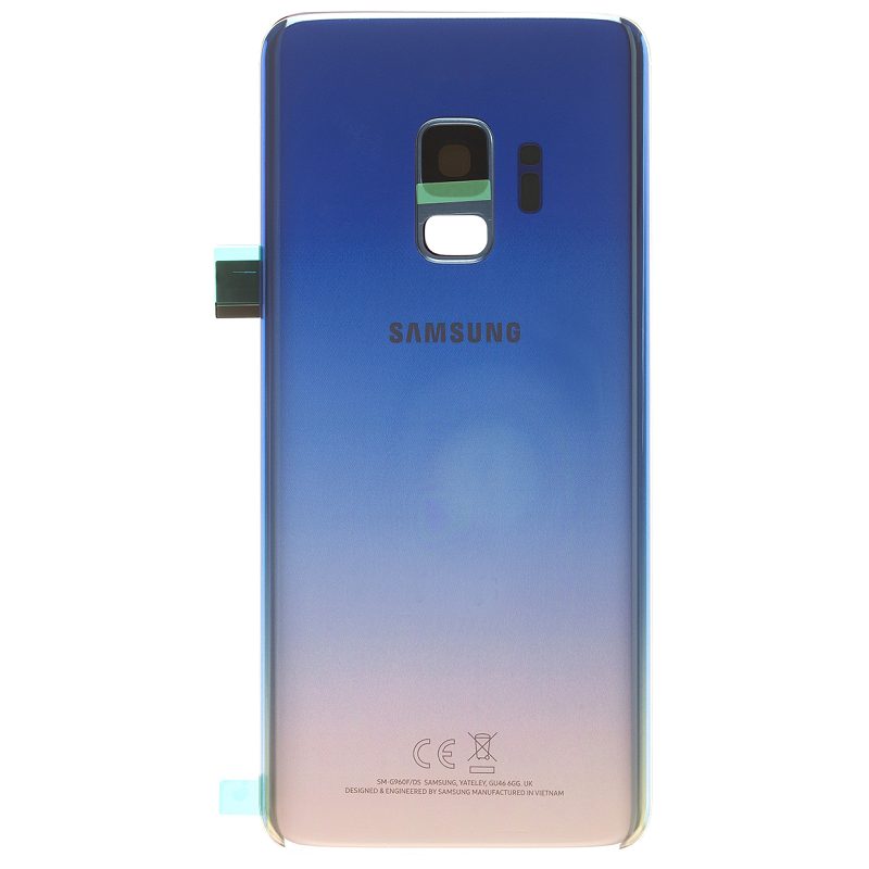 Vitre arrière d'origine pour Samsung Galaxy S9 - Ice Blue photo 0