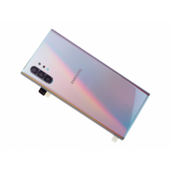 Vitre arrière originale d'occasion pour Samsung Galaxy Note 10 Plus - Argent Stellaire photo 0