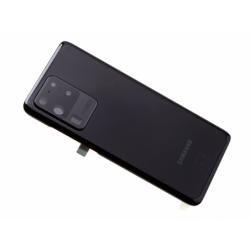 Vitre arrière originale d'occasion pour Samsung Galaxy S20 Ultra - Noir photo 0