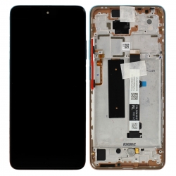 Bloc écran Amoled et vitre pré-montés sur châssis pour Xiaomi Mi 10 Lite 5G - Rose Gold photo 0