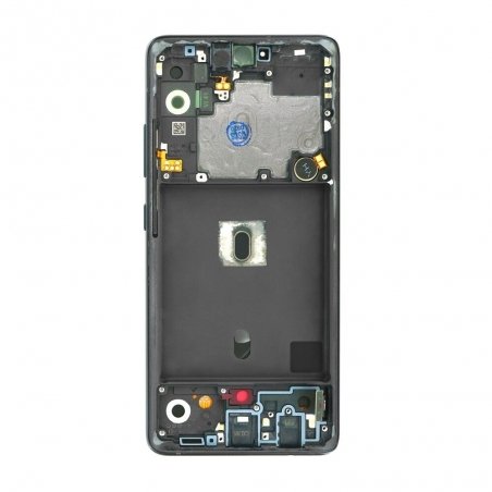 Bloc écran Super Amoled et vitre pré-montés sur châssis pour Samsung Galaxy A51 5G Noir photo 2