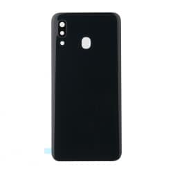 Vitre arrière compatible Samsung Galaxy A30 Noir photo 1