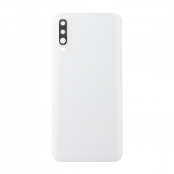 Vitre arrière compatible Samsung Galaxy A50 Blanc photo 1