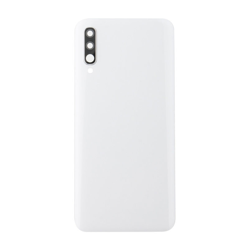 Vitre arrière compatible Samsung Galaxy A50 Blanc photo 1
