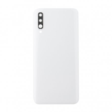 Vitre arrière compatible Samsung Galaxy A50 Blanc photo 1