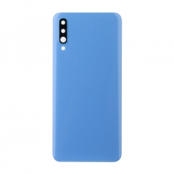 Vitre arrière compatible Samsung Galaxy A70 Bleu photo 1