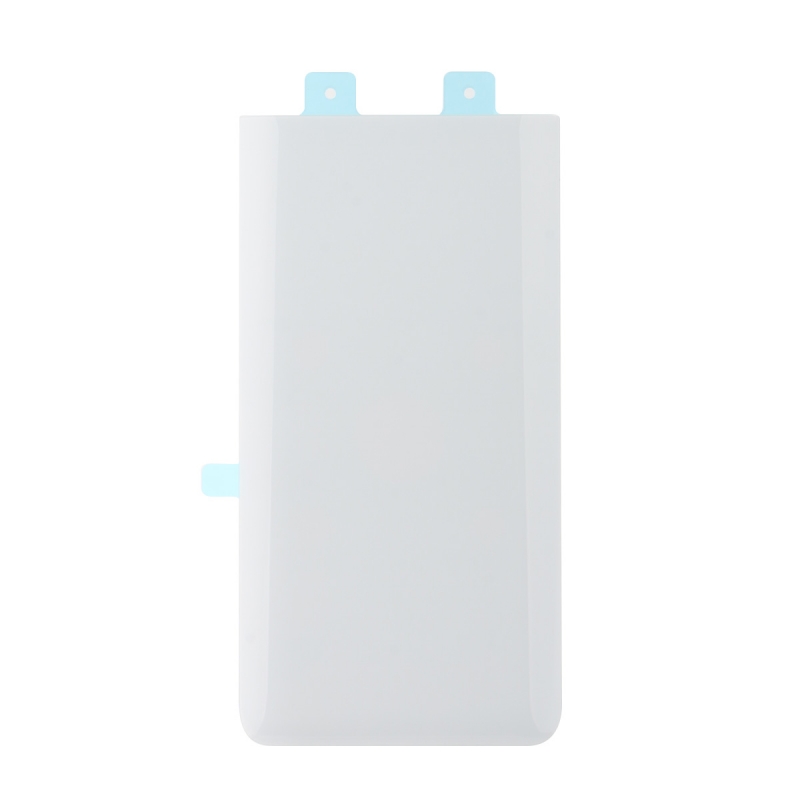 Vitre arrière compatible Samsung Galaxy A80 Blanc photo 1
