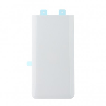 Vitre arrière compatible Samsung Galaxy A80 Blanc photo 1