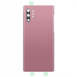 Vitre arrière compatible Samsung Galaxy Note10+ Rose photo 1
