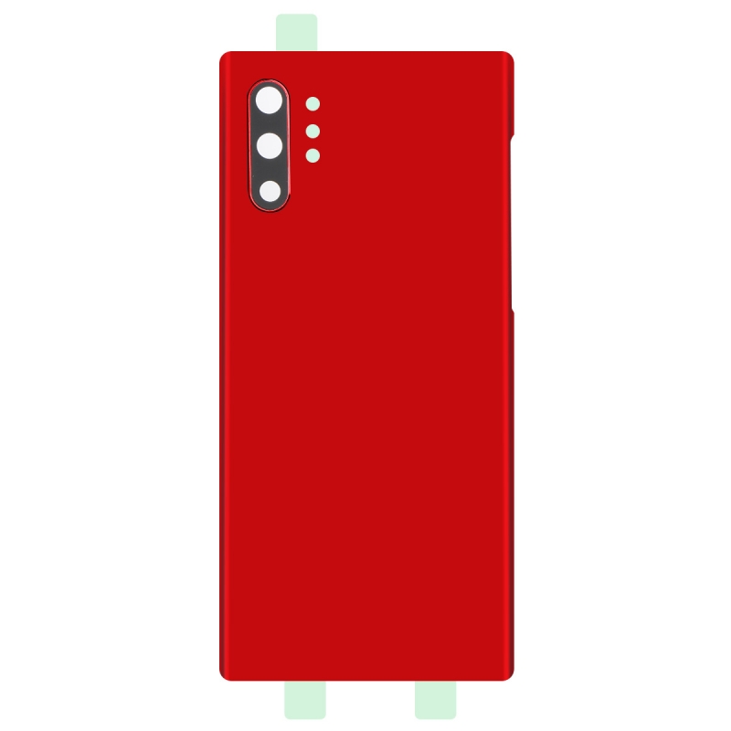 Vitre arrière compatible Samsung Galaxy Note10+ Rouge photo 1