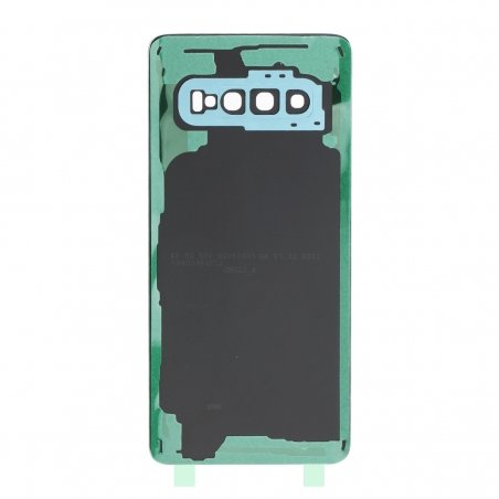 Vitre arrière compatible Samsung Galaxy S10 Vert photo 2